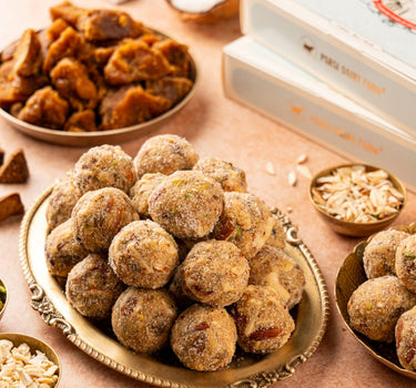 Dryfruit jaggery laddu